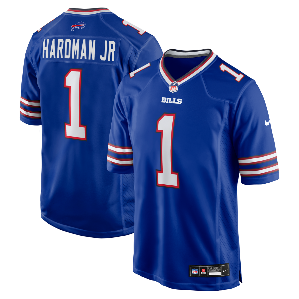 Buffalo Bills Mecole Hardman Royal Team Game Jersey