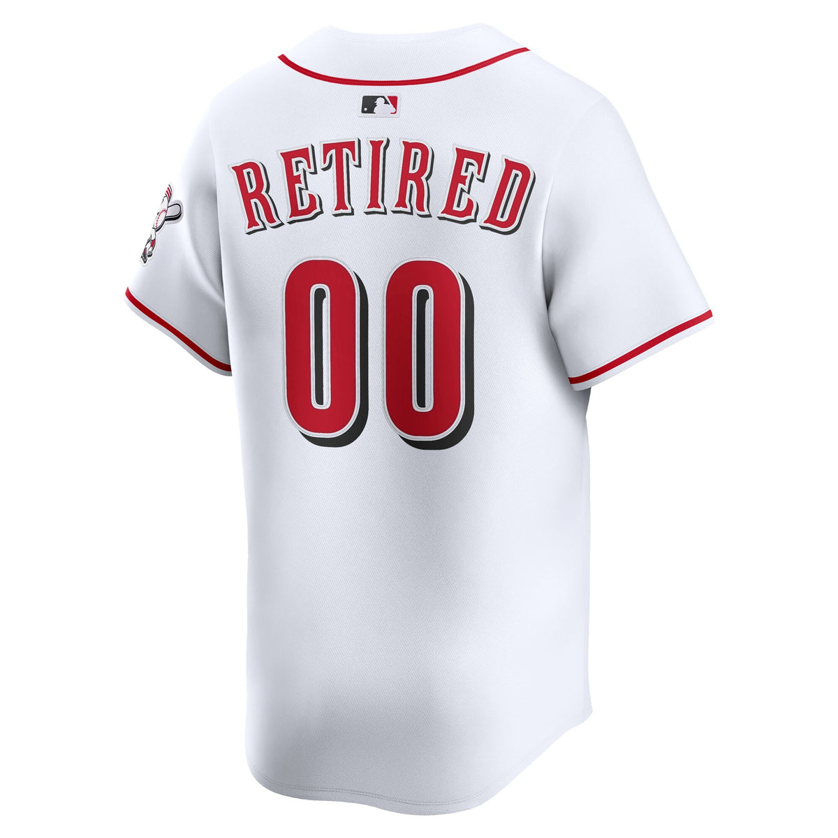 Cincinnati Reds White Home Limited Pick-A-Player Retired Roster Jersey
