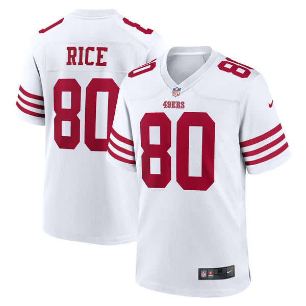 San Francisco 49ers Jerry Rice Nike White Retired Player Game Jersey