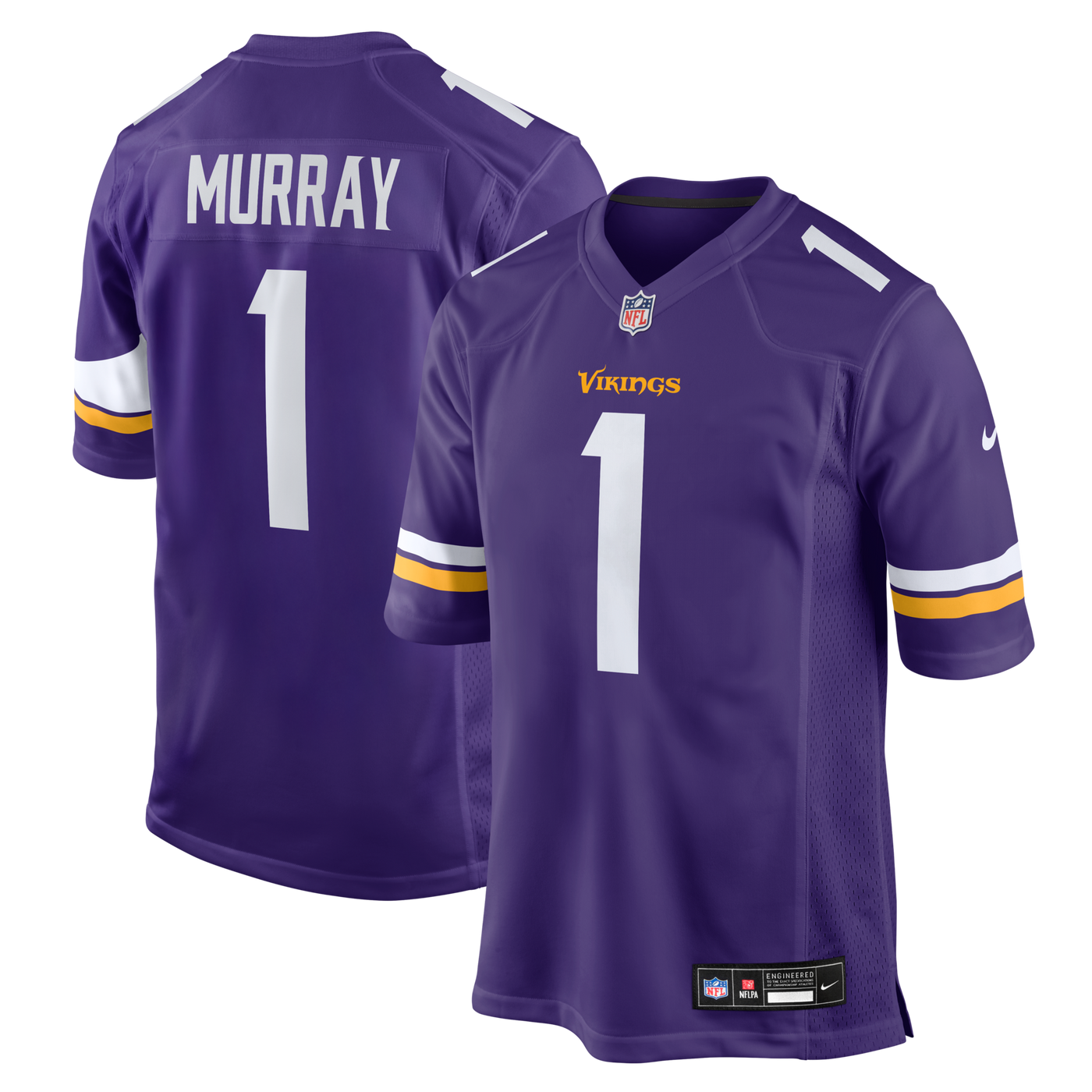 Minnesota Vikings Kyler Murray Nike Purple Game Jersey