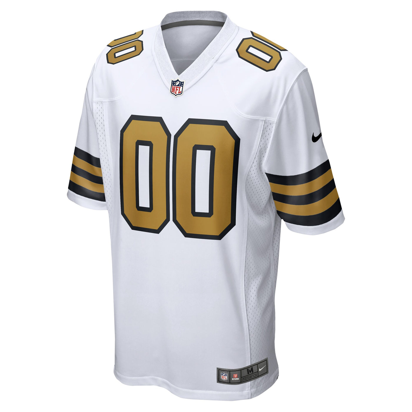 New Orleans Saints Nike White Alternate Custom Game Jersey