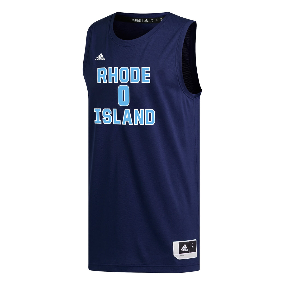 #0 Rhode Island Rams Replica Basketball Jersey - Navy