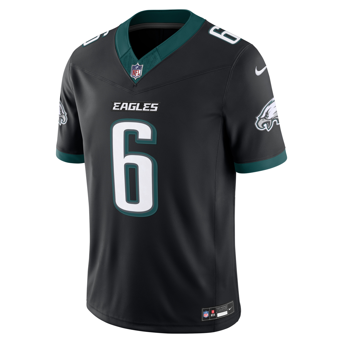 Philadelphia Eagles DeVonta Smith Black Alternate Vapor F.U.S.E. Stitched Limited Jersey