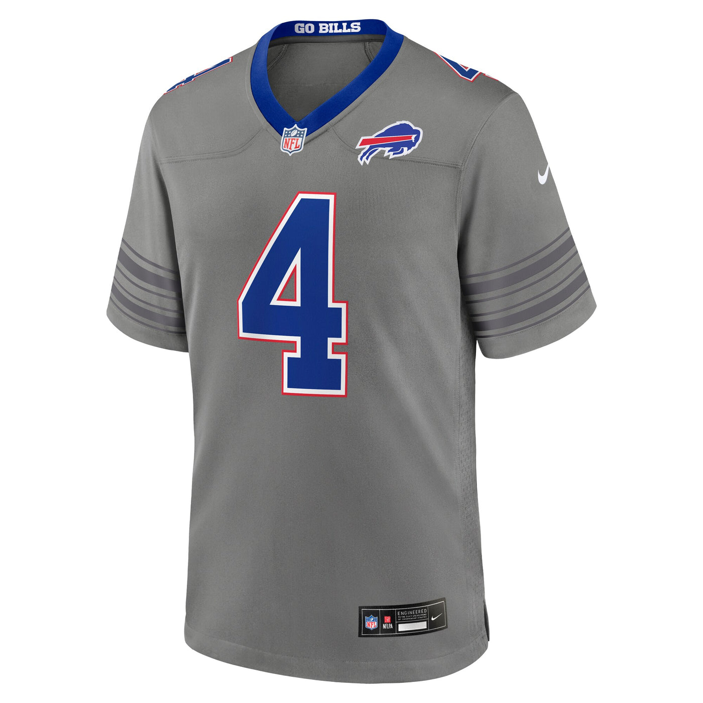 Buffalo Bills James Cook III Nike Gray Nickel City Game Jersey