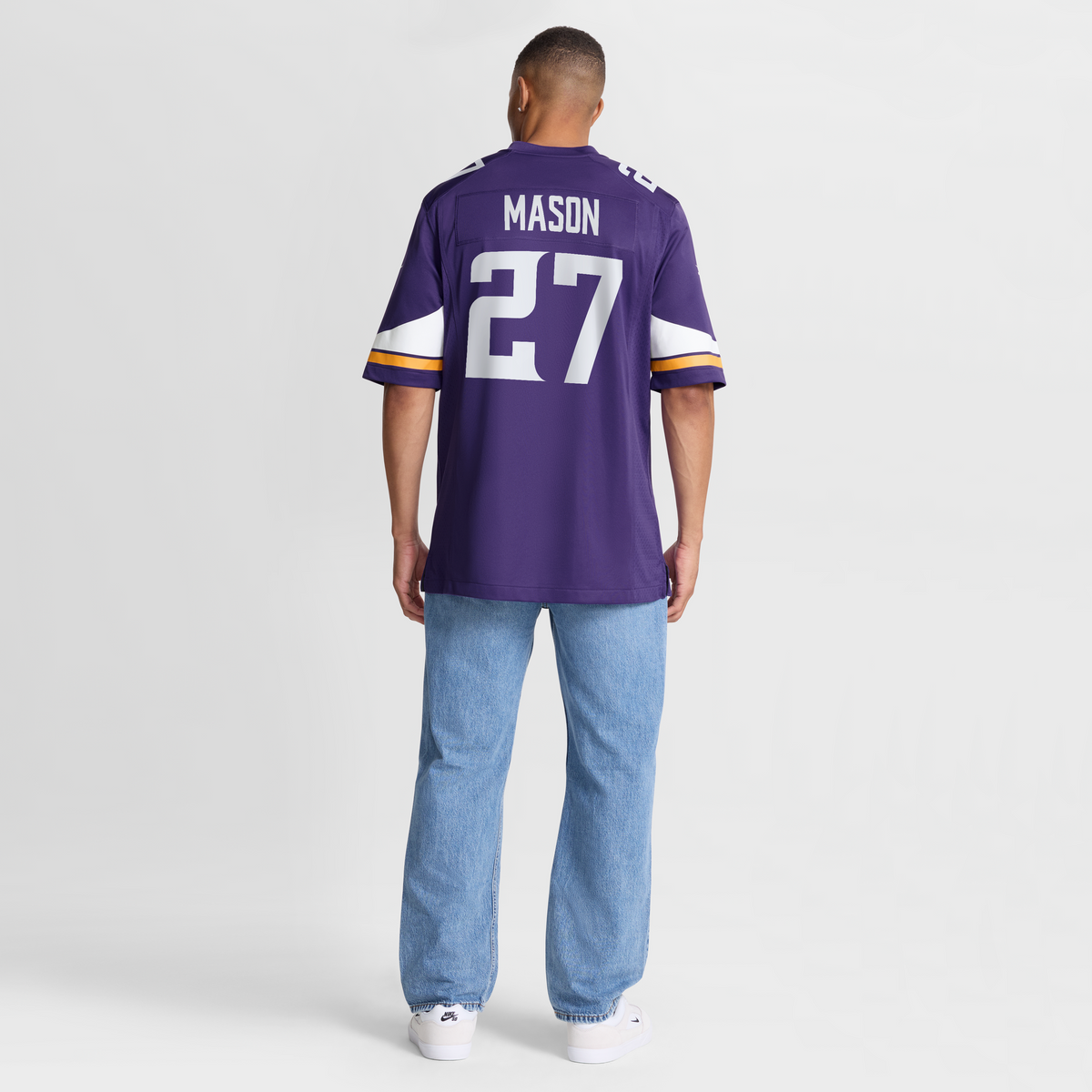 Minnesota Vikings Jordan Mason Nike Purple Team Game Jersey