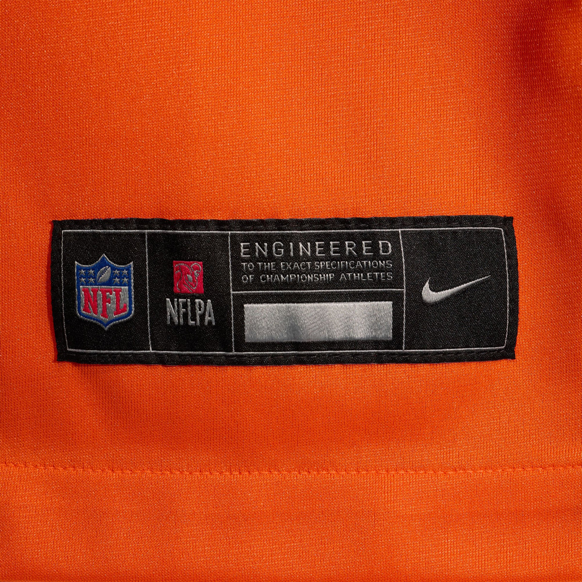 Denver Broncos Que Robinson Nike Orange Team Game Jersey