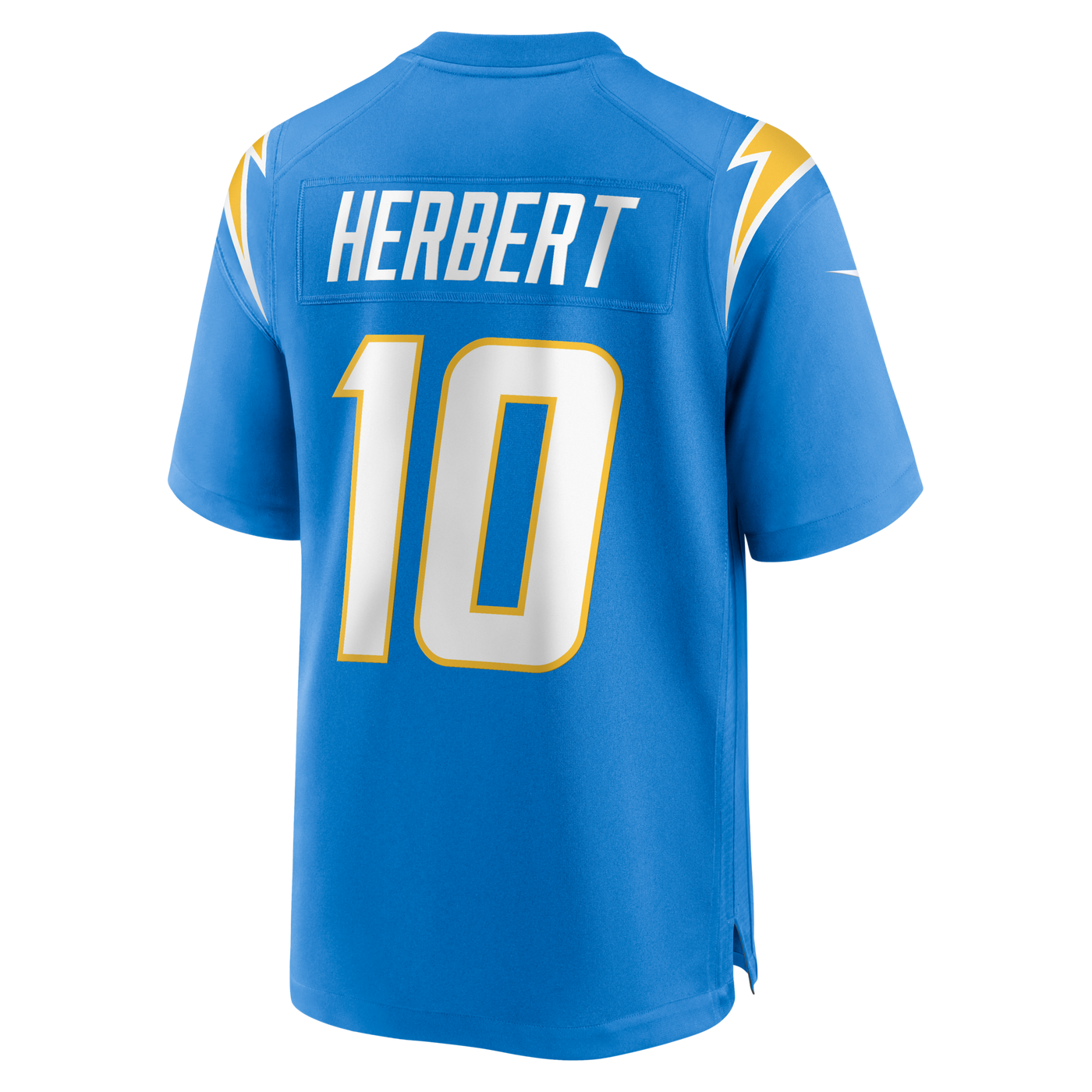 Los Angeles Chargers Justin Herbert Nike Powder Blue Player Game Jersey