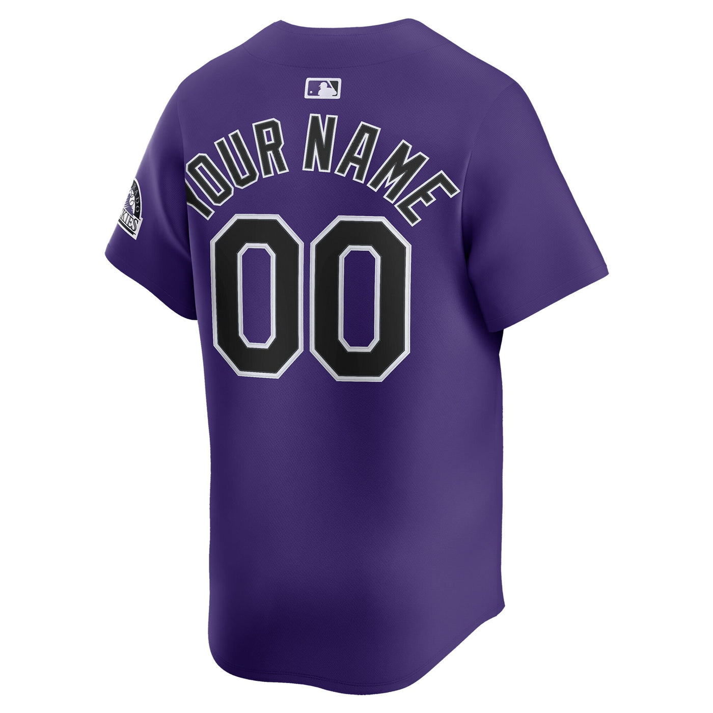Colorado Rockies Nike Purple Alternate Limited Custom Jersey