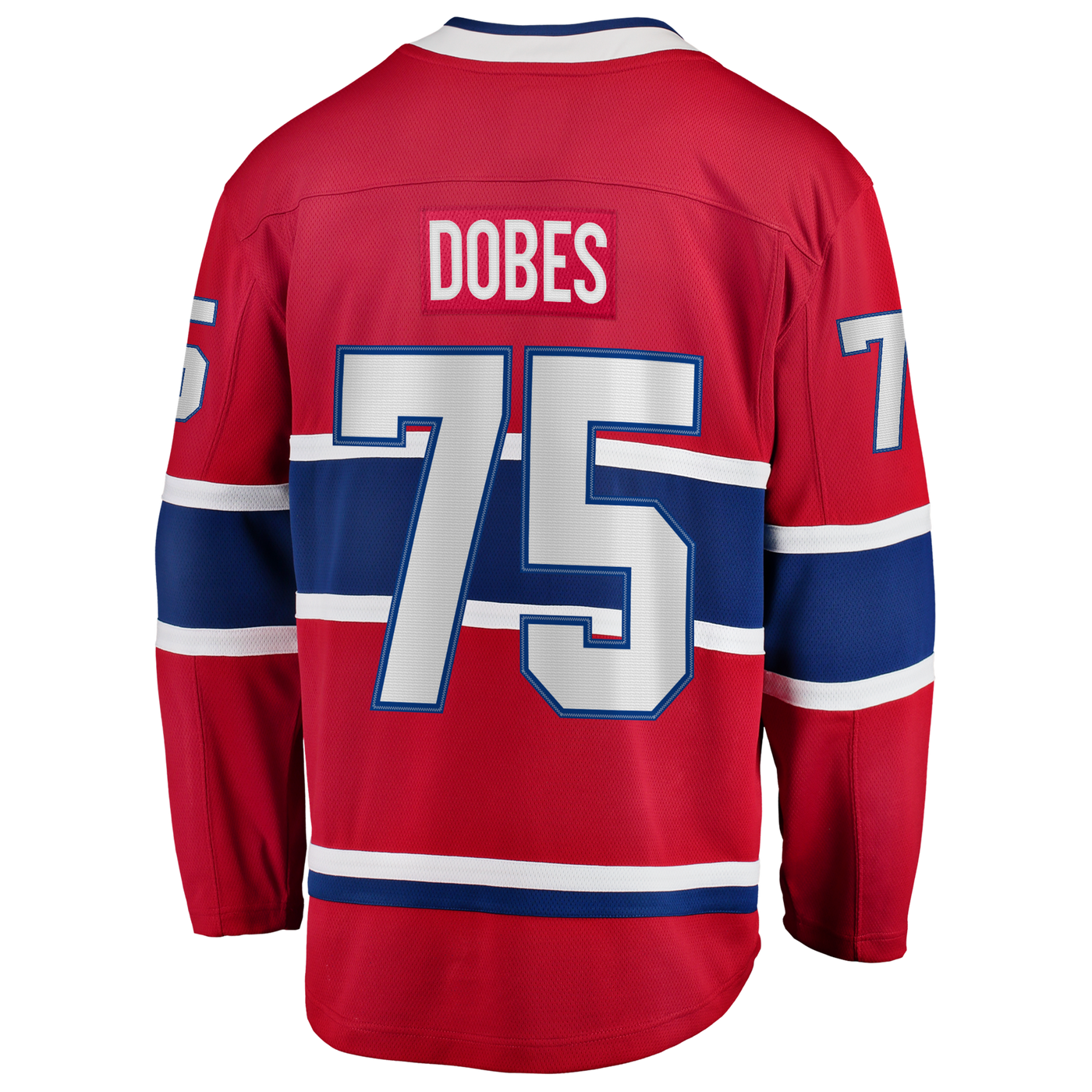 Montreal Canadiens Jakub Dobes Fanatics Red Home Breakaway Jersey