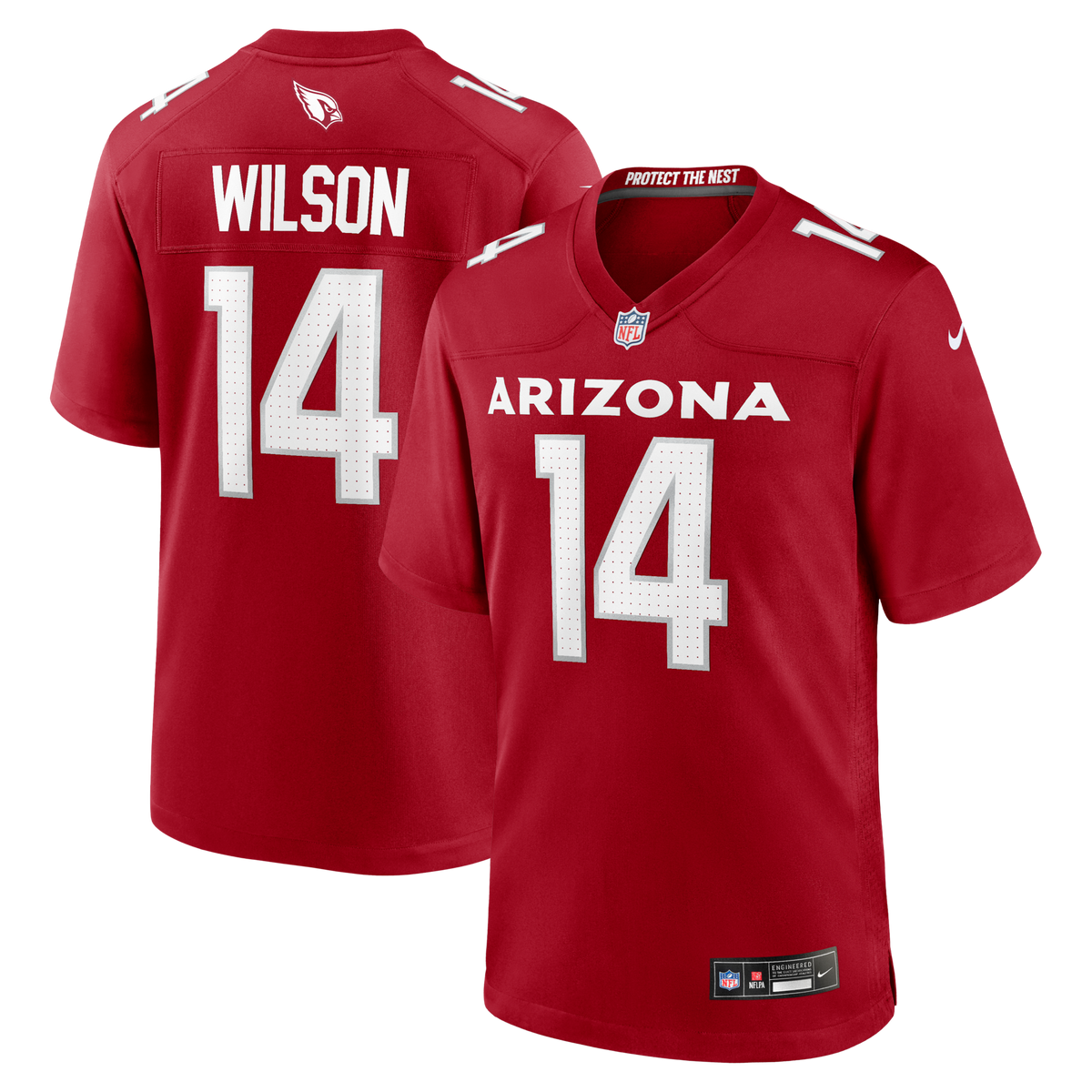 Arizona Cardinals Michael Wilson Cardinal Team Game Jersey