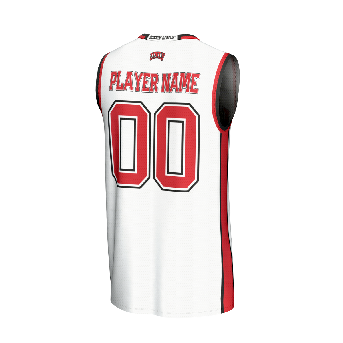 UNLV Rebels GameDay Greats Basketball NIL Pick-A-Player Lightweight Basketball Fashion Jersey - White