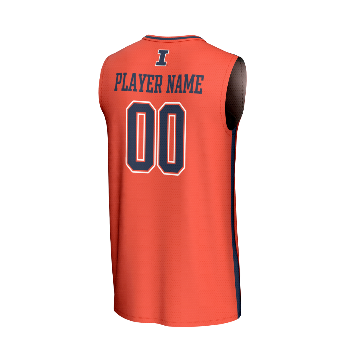 Illinois Fighting Illini GameDay Greats NIL Pick-A-Player Lightweight Basketball Fashion Jersey - Orange