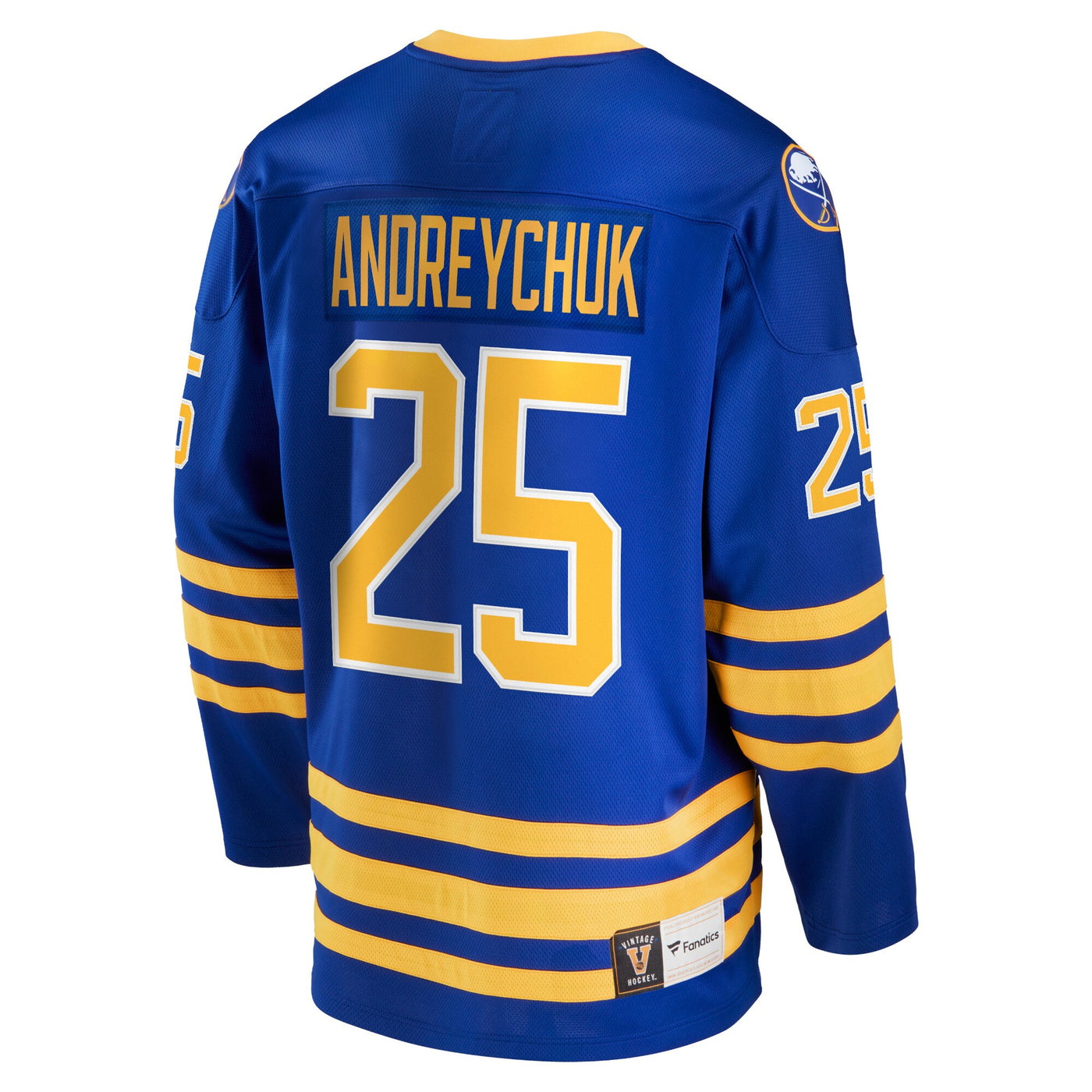 Buffalo Sabres Dave Andreychuk Fanatics Royal Breakaway Retired Player Jersey