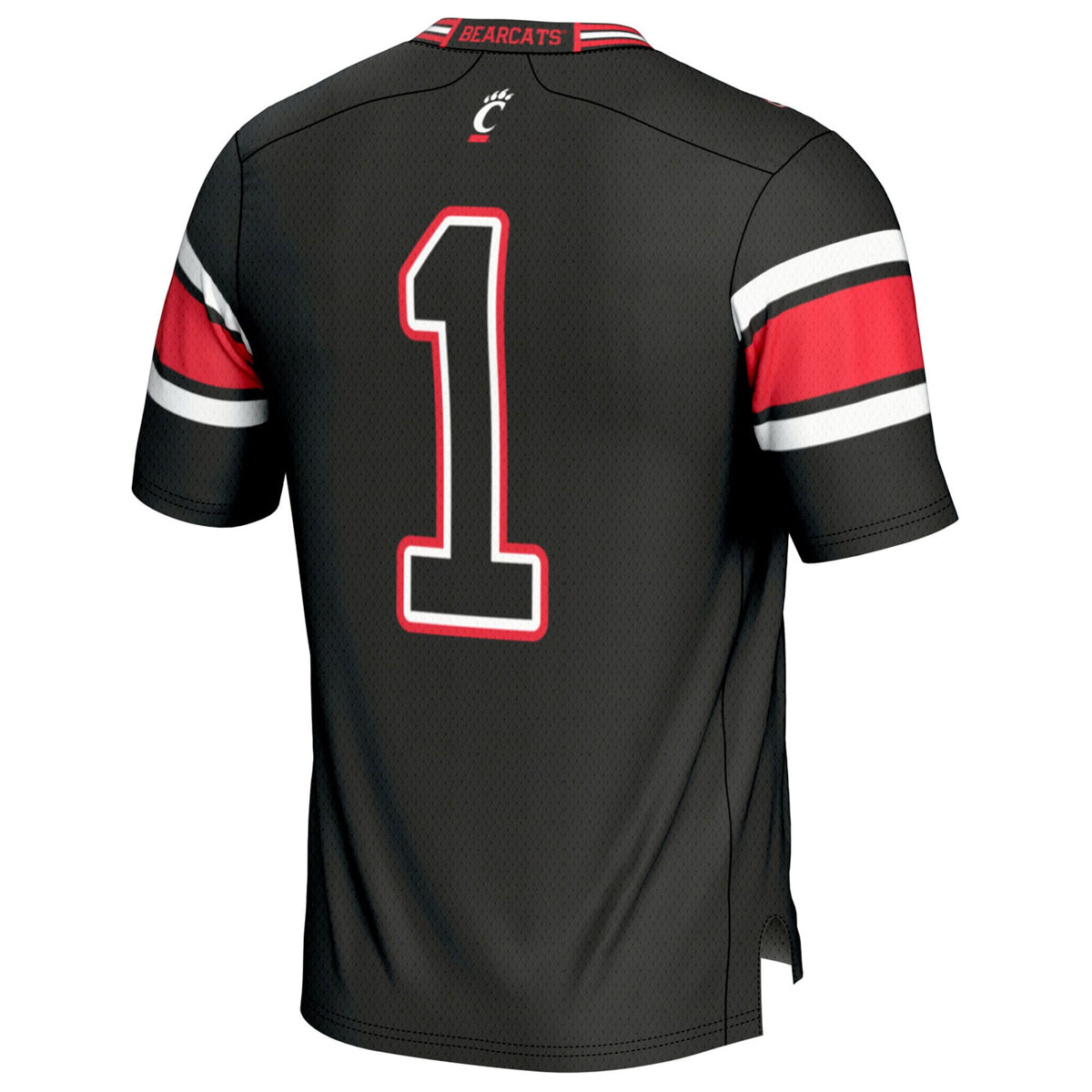 #1 Cincinnati Bearcats GameDay Greats Lightweight Football Fashion Jersey - Black