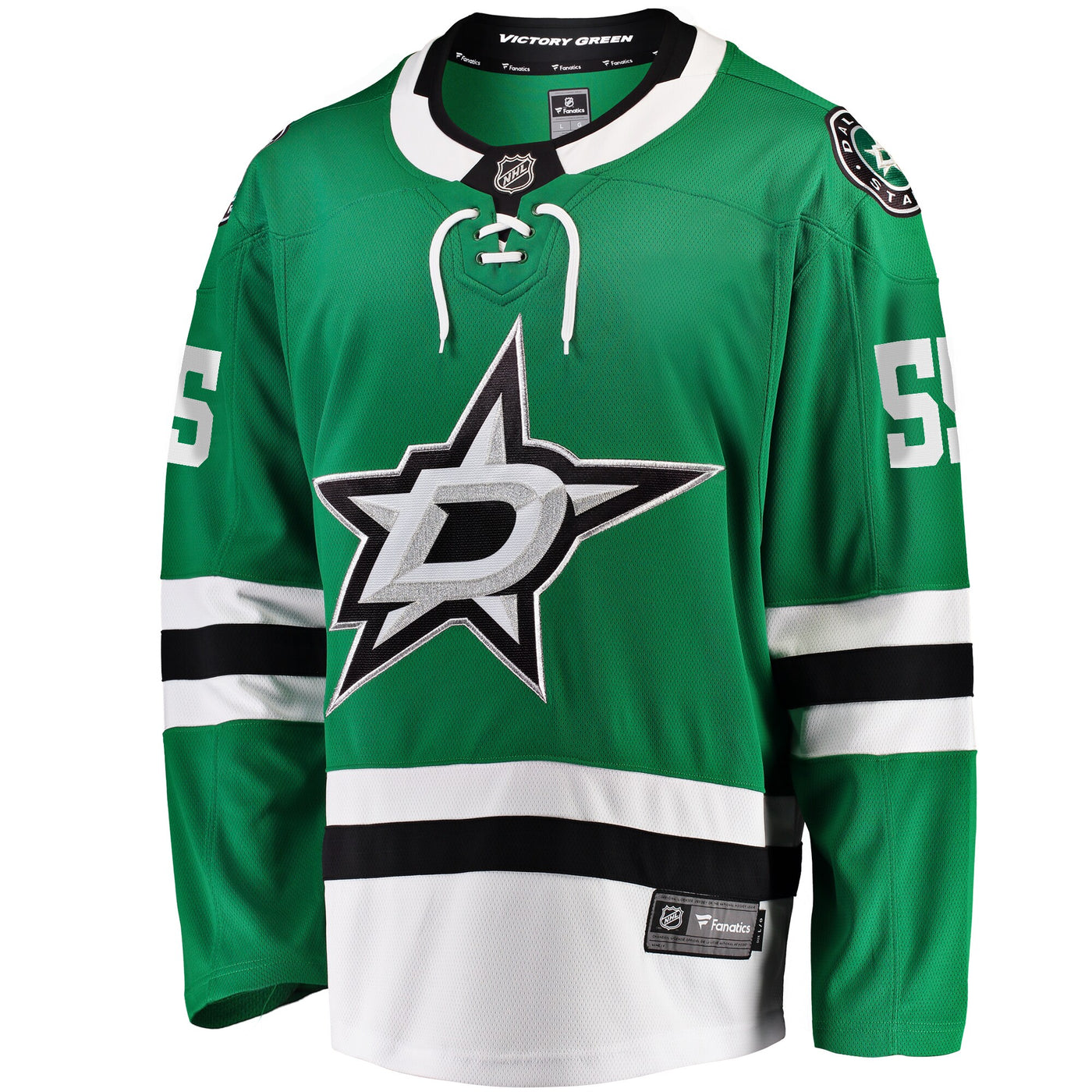 Dallas Stars Thomas Harley Fanatics Kelly Green Home Premier Breakaway Player Jersey