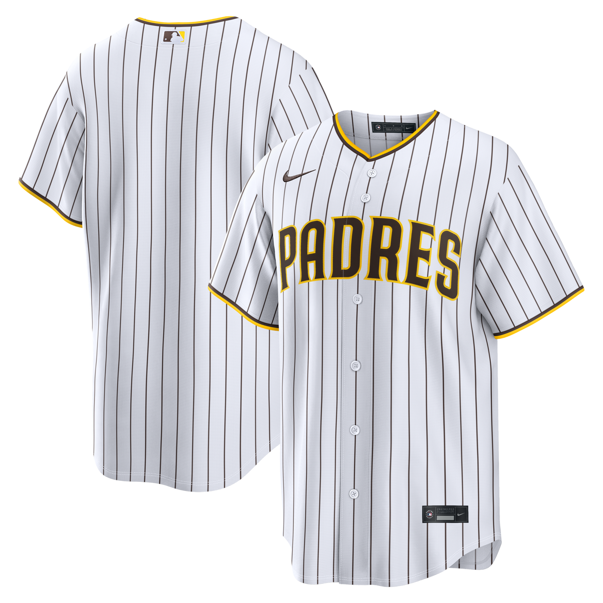 San Diego Padres White Home Replica Jersey