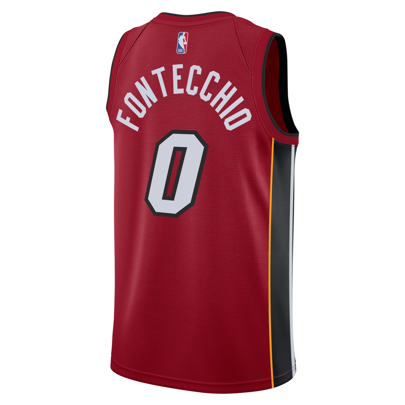 Miami Heat Jordan Brand Statement Edition Swingman Jersey - Red - Simone Fontecchio
