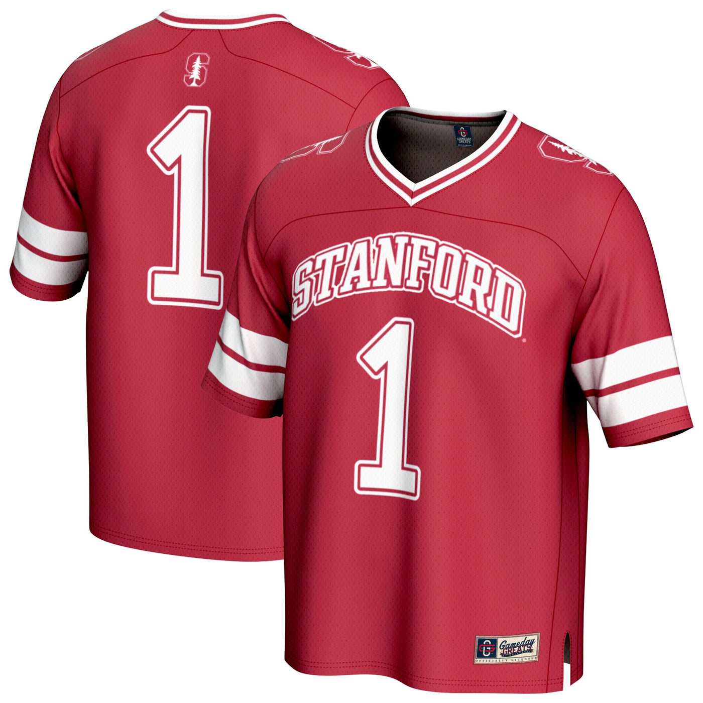 GameDay Greats #1 Cardinal Stanford Cardinal Collegiate Football Fashion Jersey