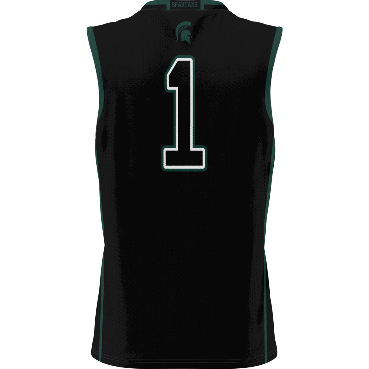 #1 Michigan State Spartans GameDay Greats Lightweight Basketball Jersey - Black
