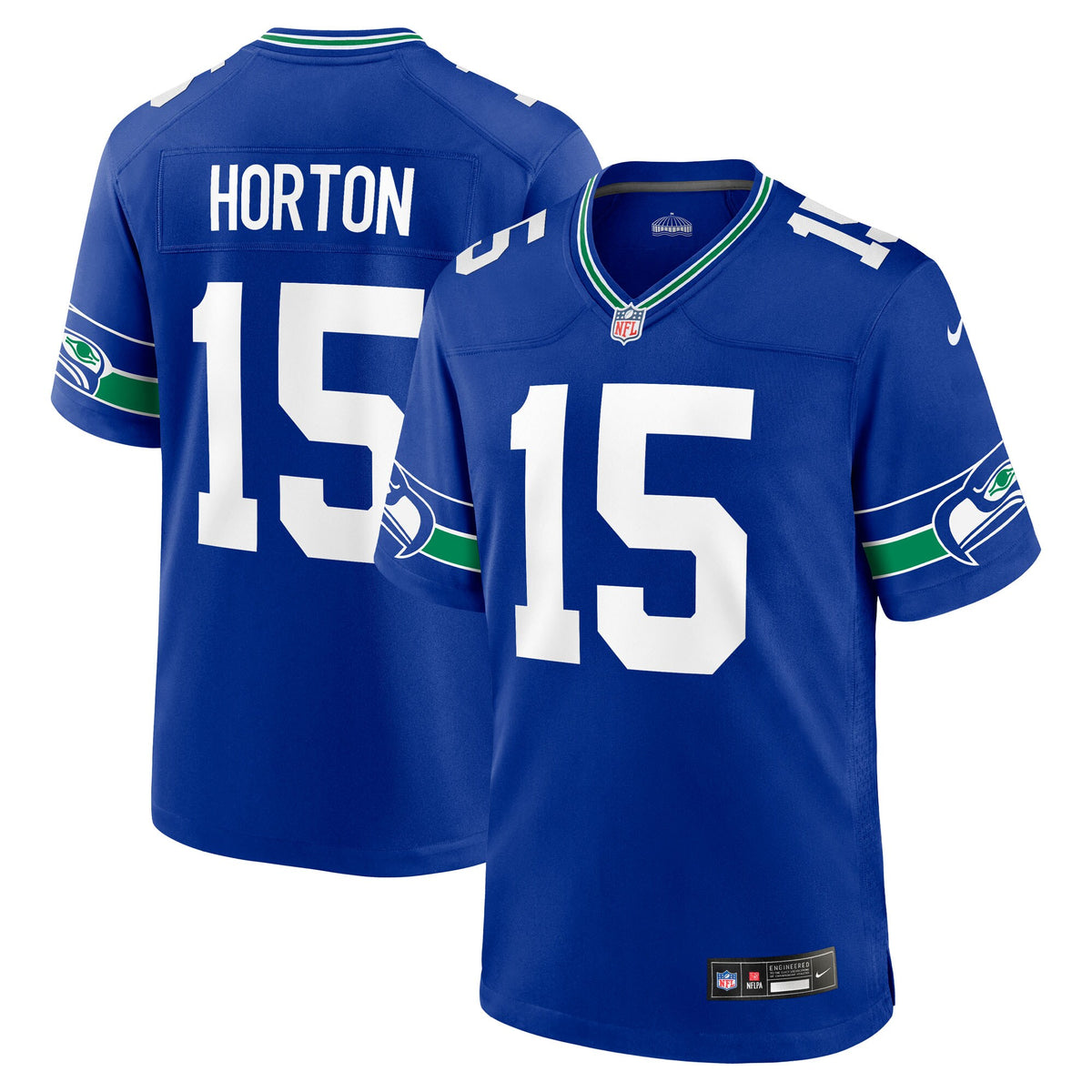 Seattle Seahawks Tory Horton Royal Alternate Game Jersey