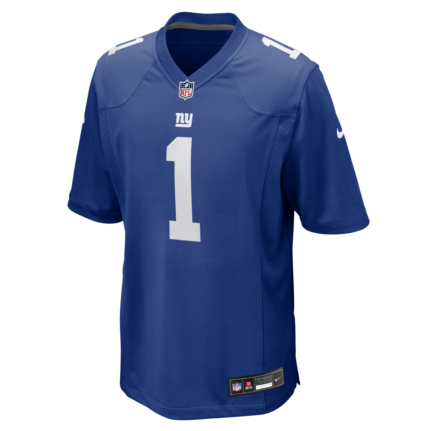 New York Giants Arvell Reese Nike Royal 2026 NFL Draft First Round Pick No. 5 Team Game Jersey