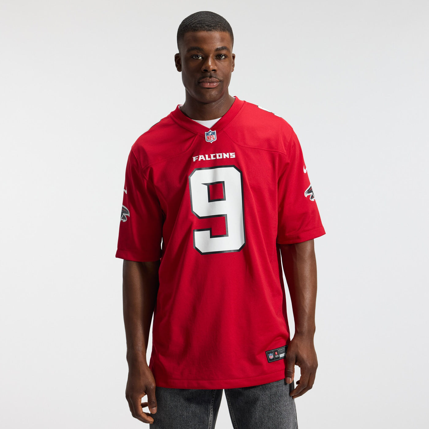 Atlanta Falcons Michael Penix Jr. Nike Red Game Jersey