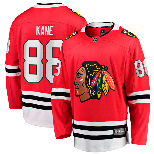 Chicago Blackhawks Patrick Kane Fanatics Red Home Breakaway Jersey