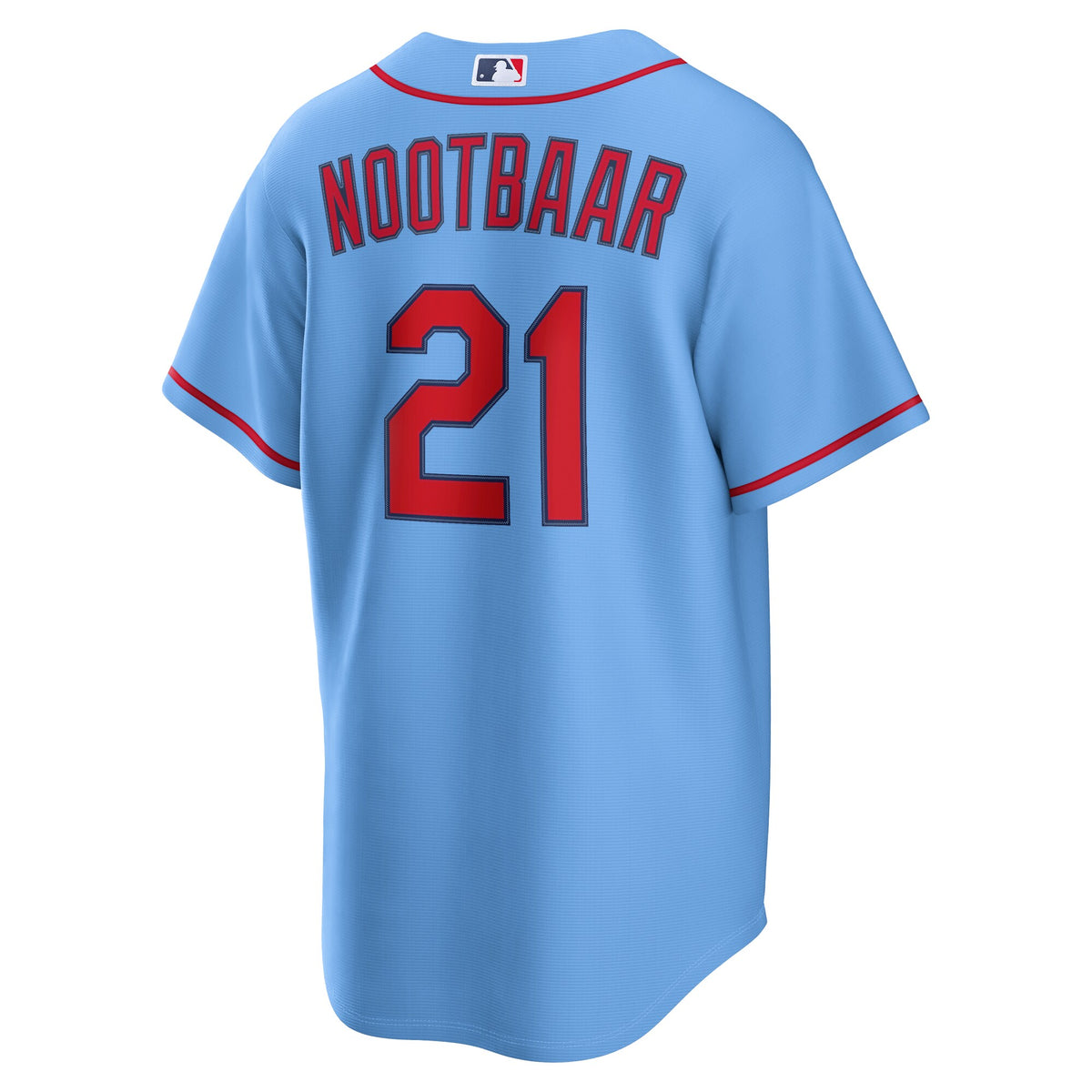 St. Louis Cardinals Lars Nootbaar Light Blue Alternate Replica Jersey