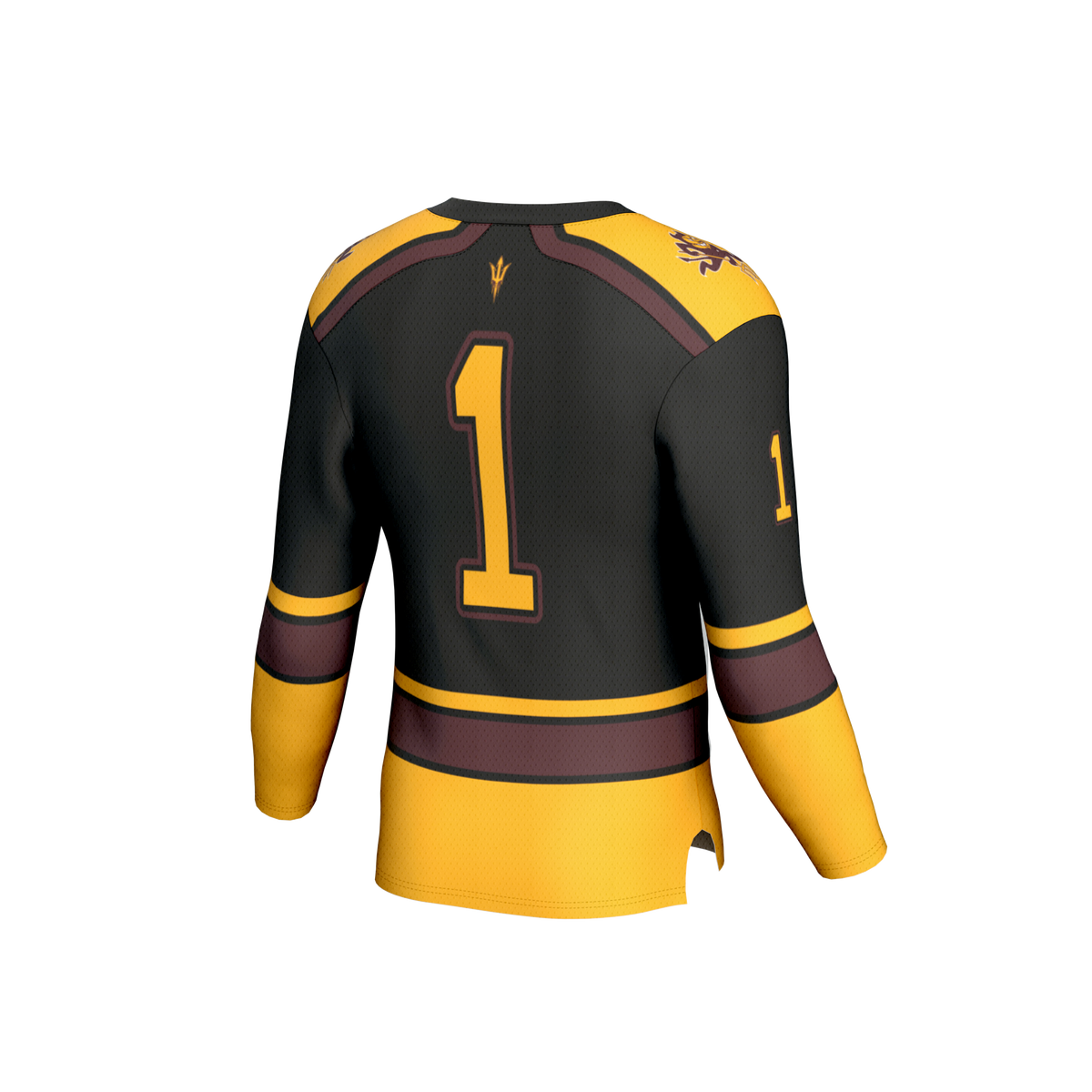 Arizona State Sun Devils GameDay Greats Lightweight Hockey Fashion Jersey - Black