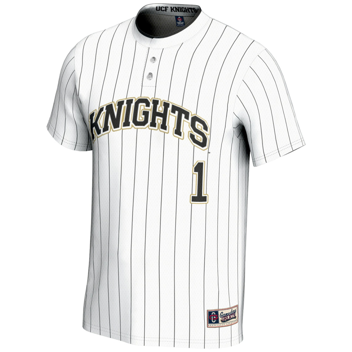 #1 UCF Knights GameDay Greats Lightweight Softball Jersey - White
