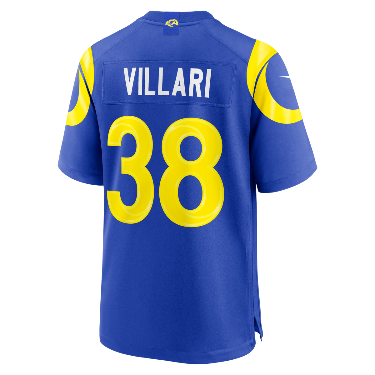 Los Angeles Rams Dan Villari Royal Game Jersey
