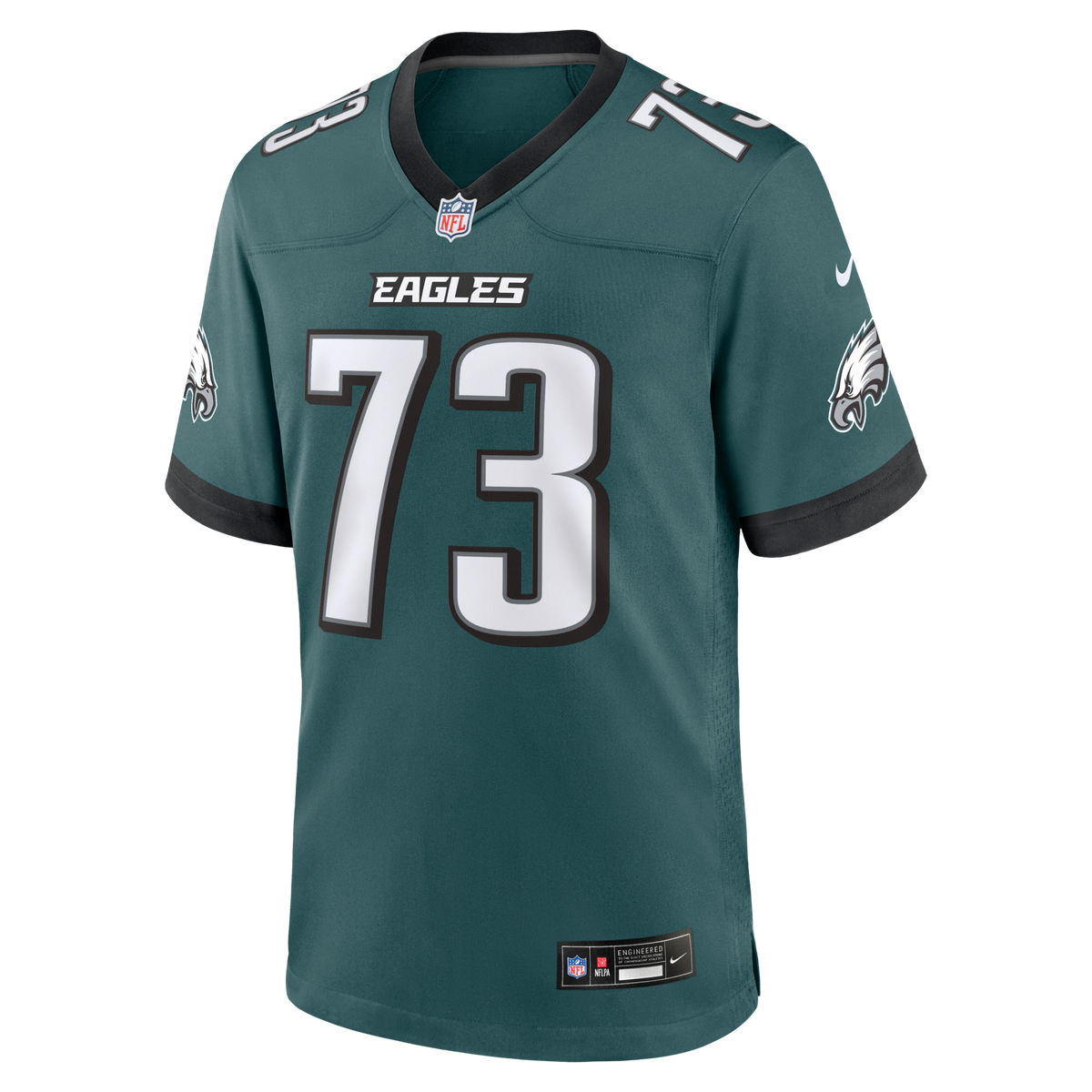 Philadelphia Eagles Cameron Williams Midnight Green Team Game Jersey