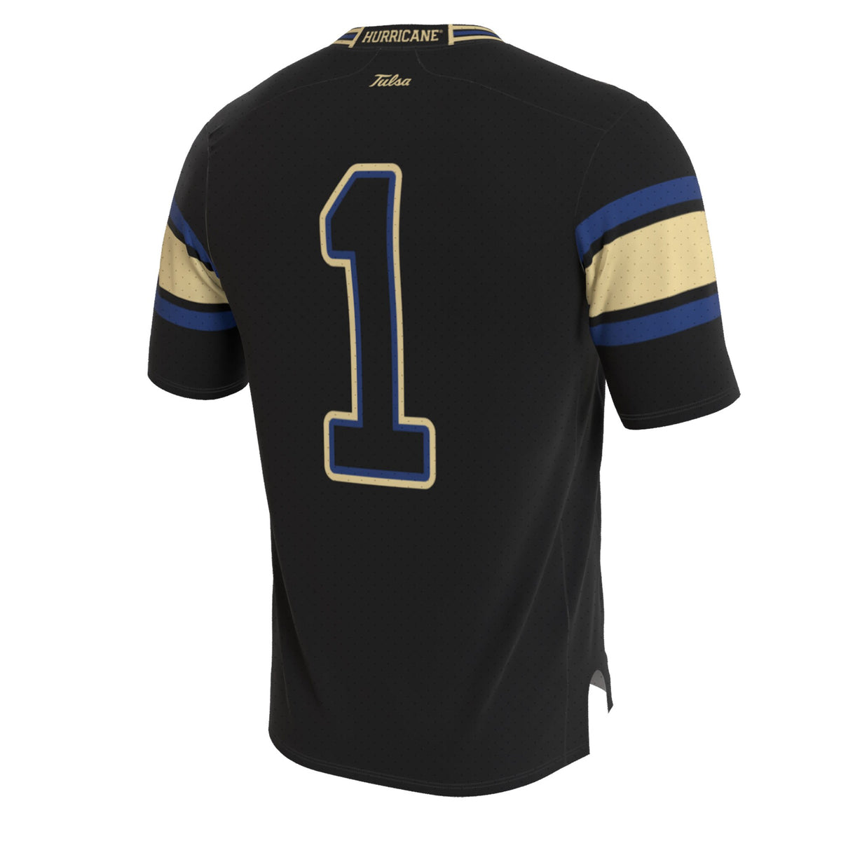 Tulsa Golden Hurricane GameDay Greats Lightweight Collegiate Football Blackout Fashion Jersey