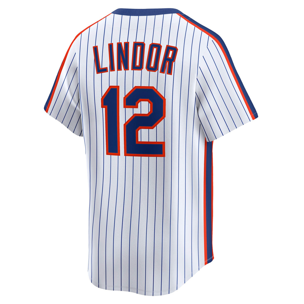 New York Mets Francisco Lindor White Throwback Cooperstown Collection Limited Jersey