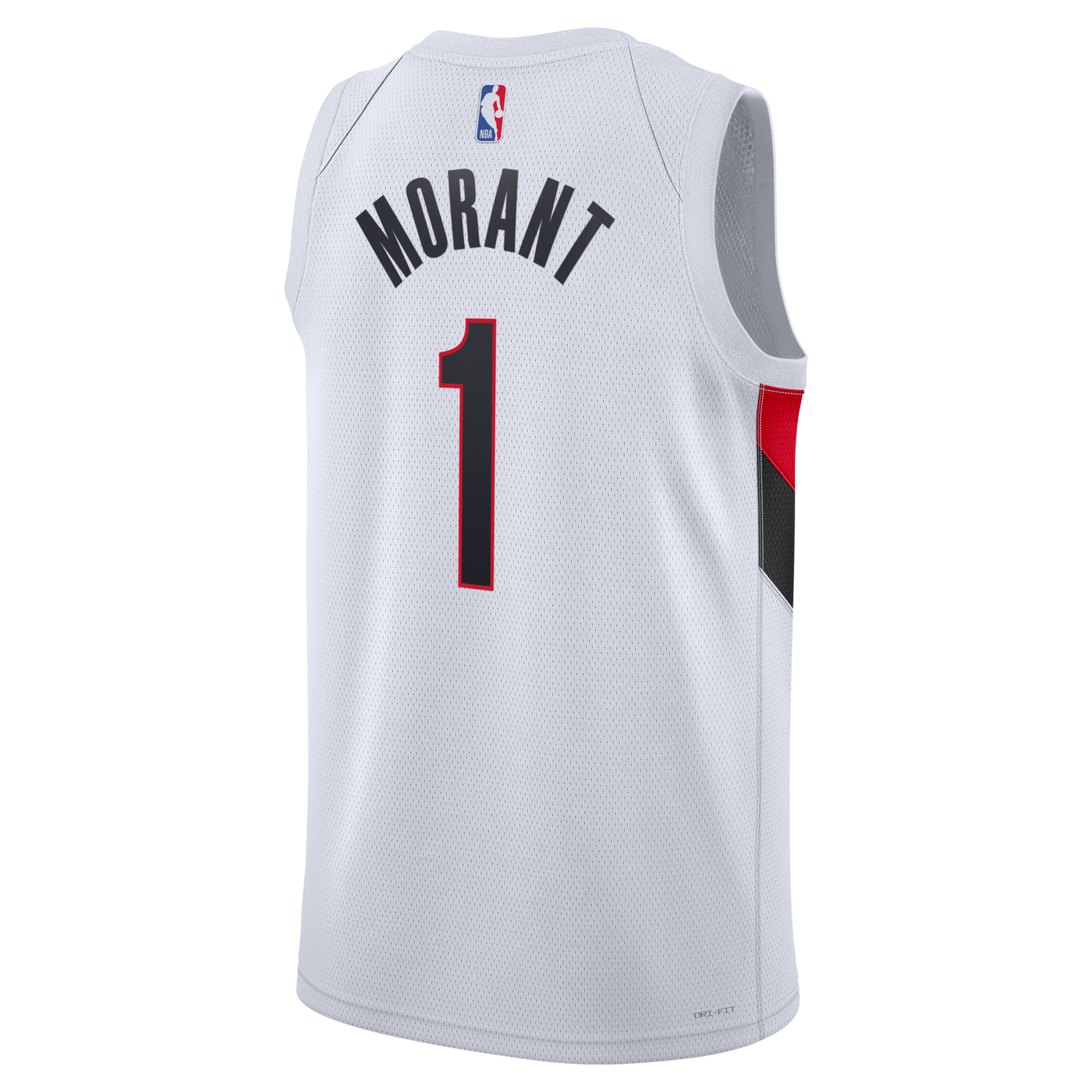 Portland Trail Blazers Nike Replica Association Edition Swingman Jersey - White - Ja Morant