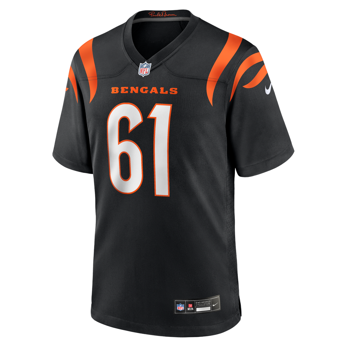 Cincinnati Bengals Cody Ford Black Game Jersey