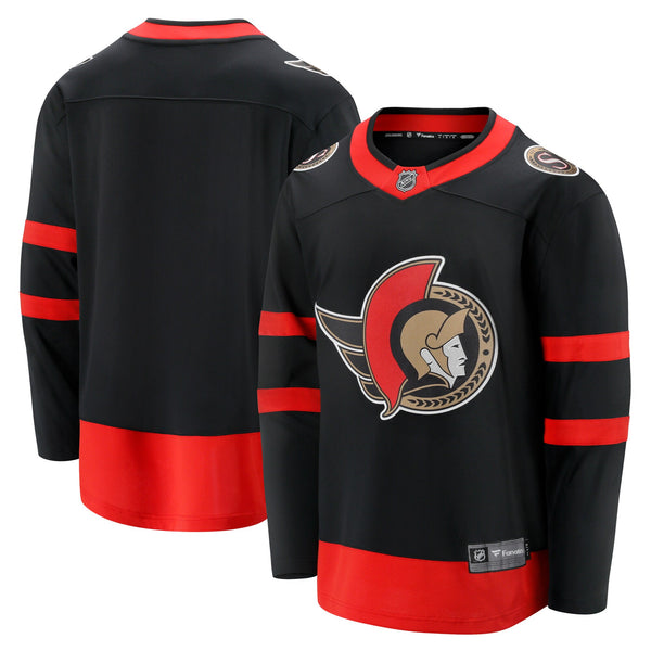 Ottawa Senators Fanatics Black Home Breakaway Jersey