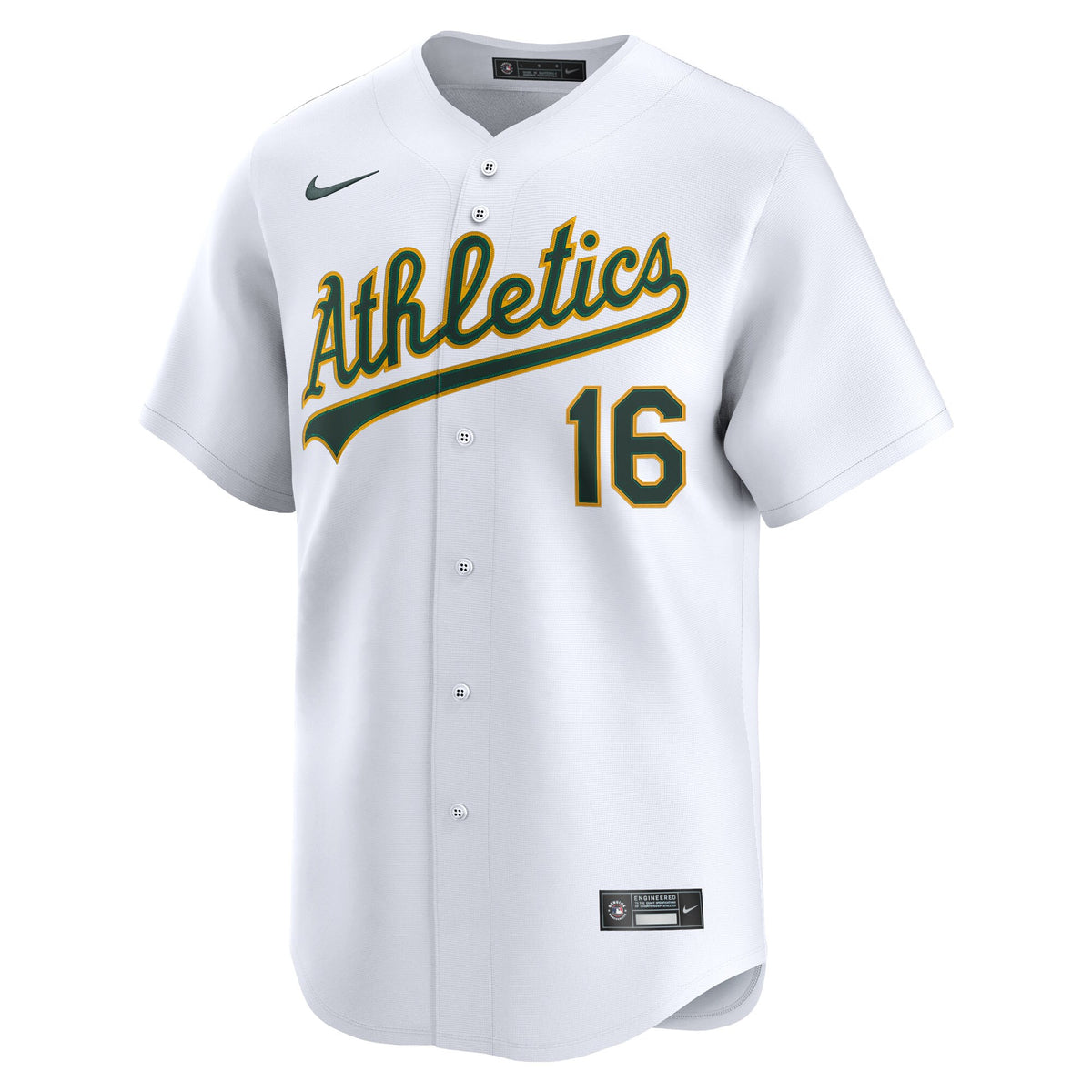 Athletics Nick Kurtz White Home Limited Player Jersey