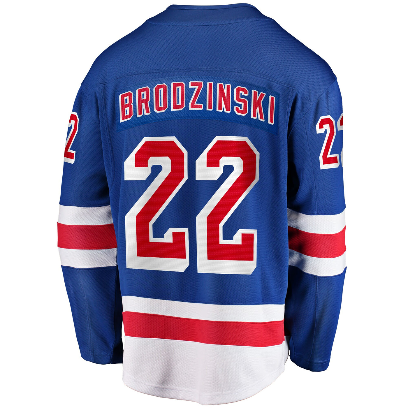 New York Rangers Jonny Brodzinski Fanatics Blue Home Premier Breakaway Player Jersey