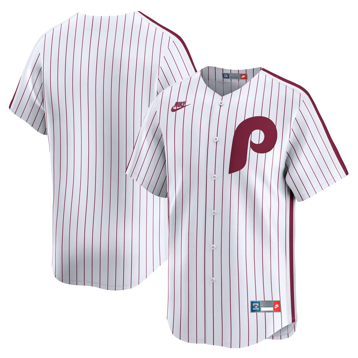 Philadelphia Phillies White Cooperstown Collection Limited Jersey