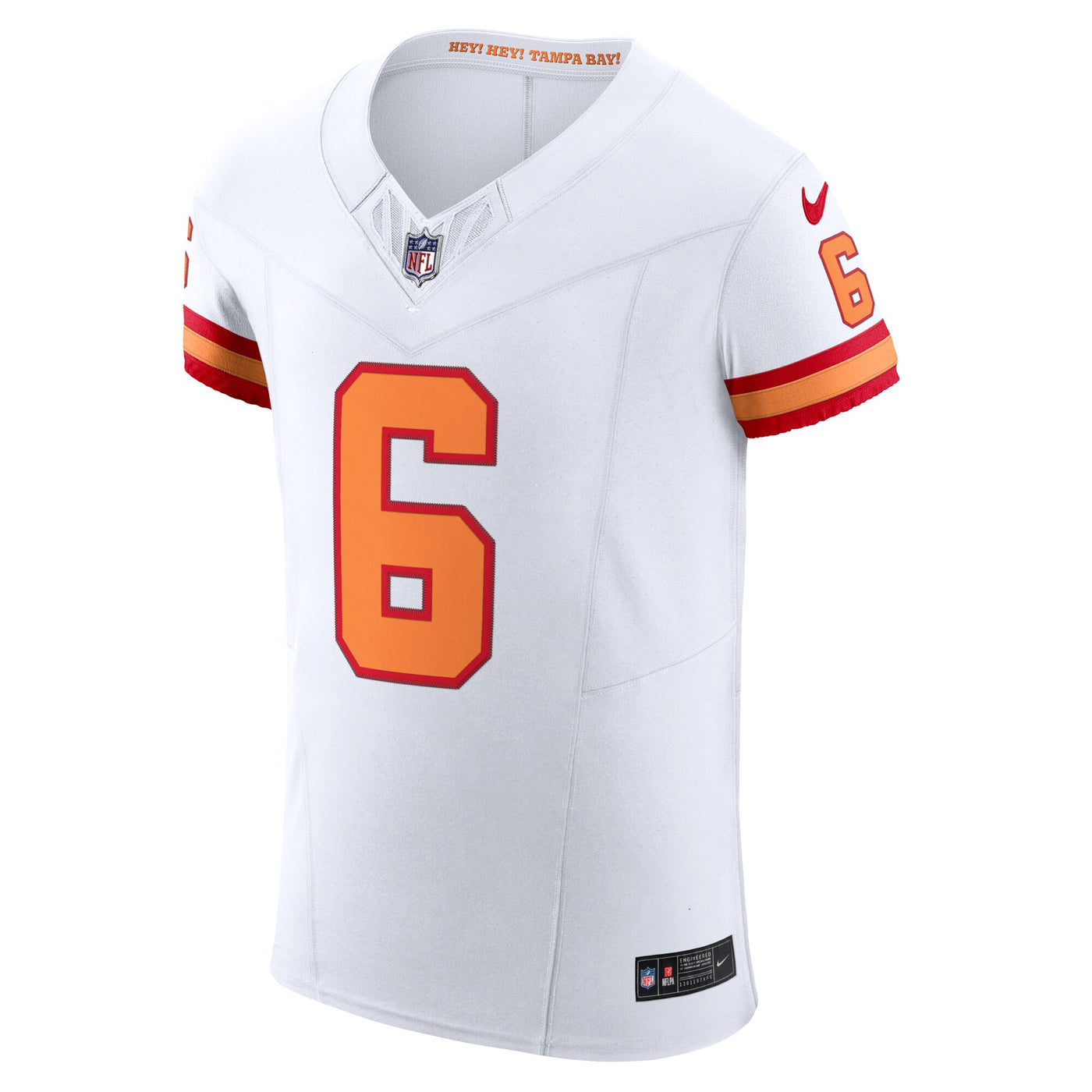 Tampa Bay Buccaneers Baker Mayfield Nike White The '76 Jersey Vapor F.U.S.E. Elite Jersey