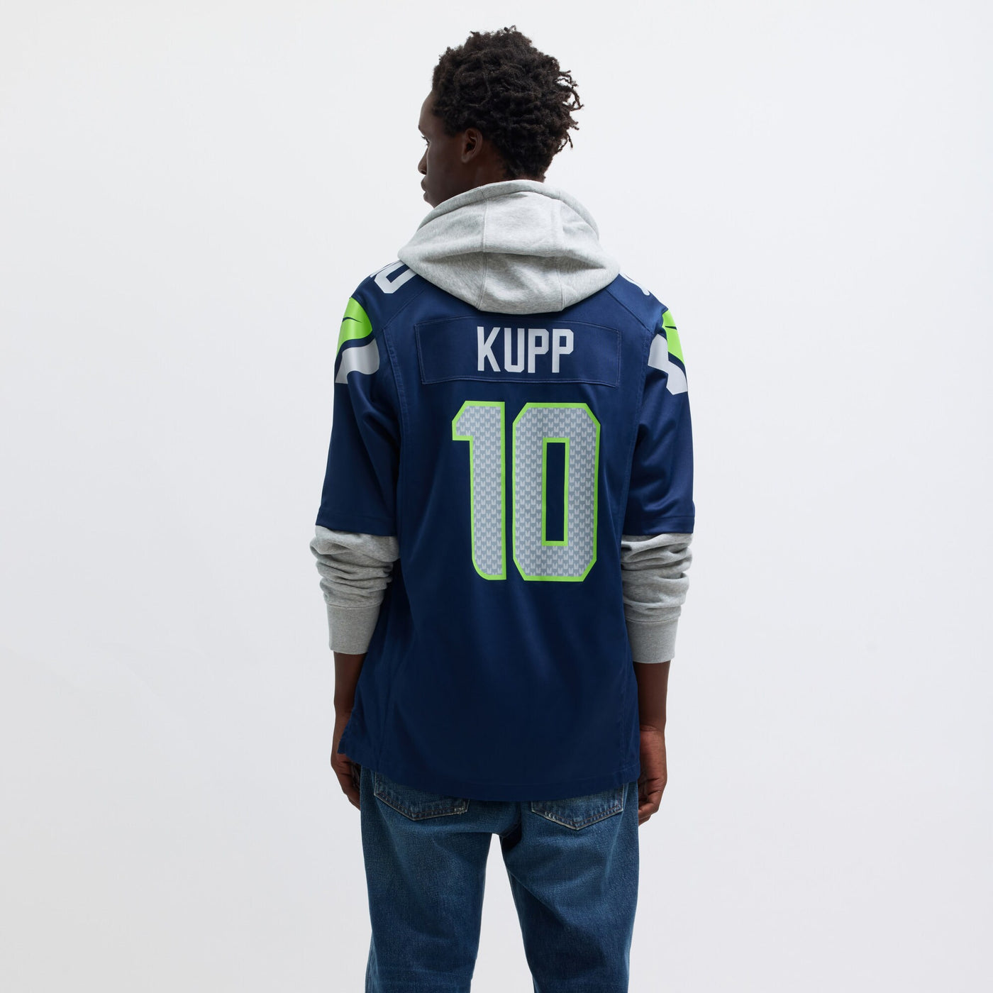 Seattle Seahawks Cooper Kupp Nike College Navy Team Game Jersey
