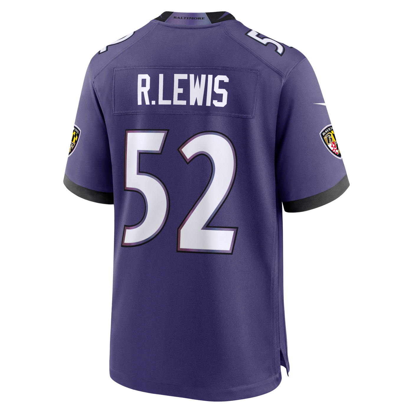 Baltimore Ravens Ray Lewis Nike Purple Team Retired Player Game Jersey