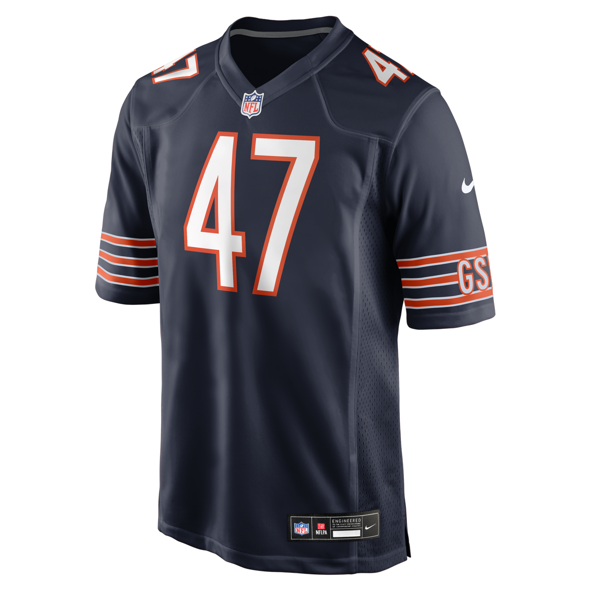 Chicago Bears Ruben Hyppolite II Navy Team Game Jersey