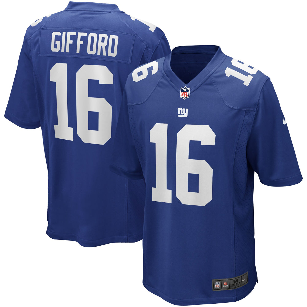New York Giants Frank Gifford Royal Game Retired Player Jersey