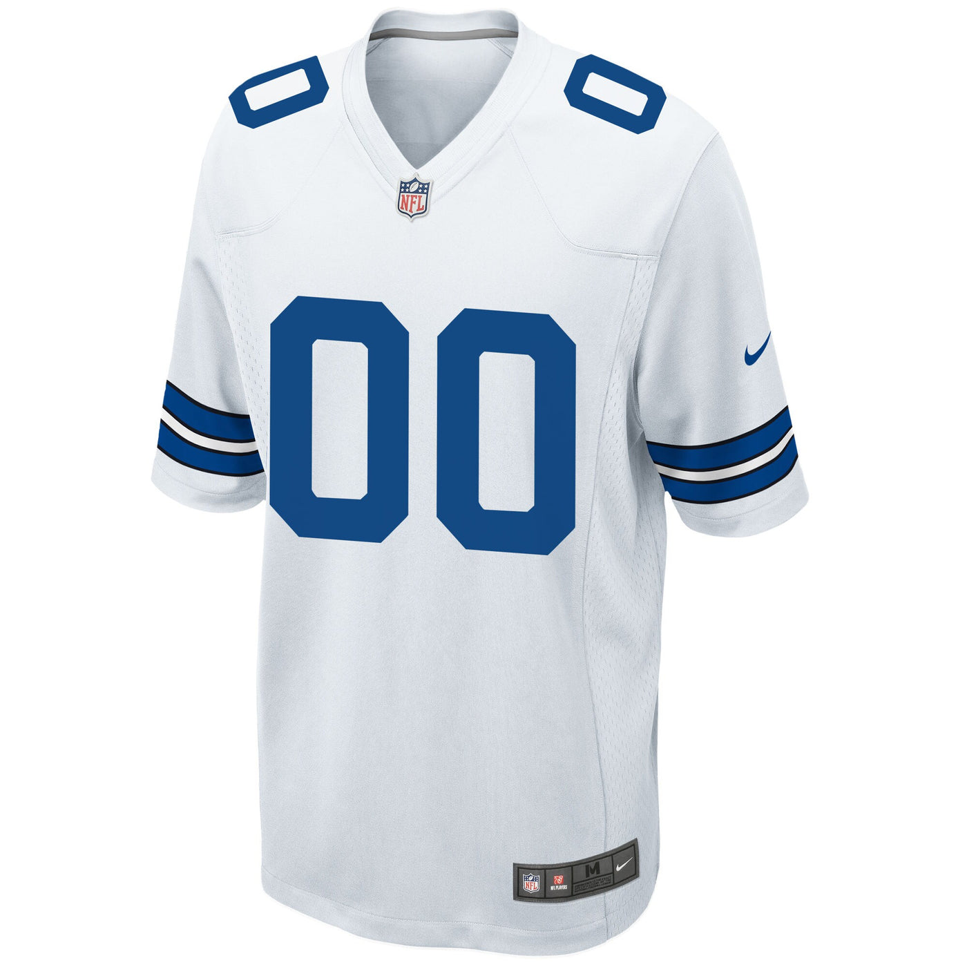 Dallas Cowboys Nike White Custom Game Jersey
