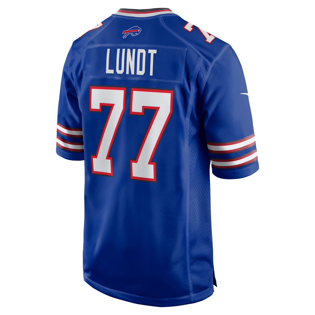 Buffalo Bills Chase Lundt Royal Team Game Jersey