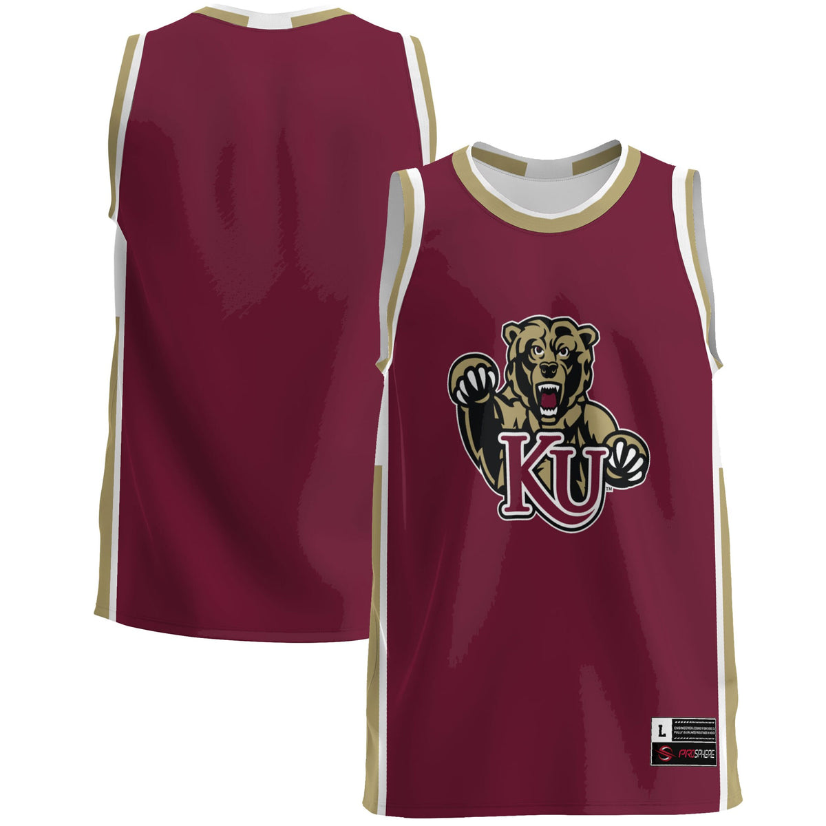 Kutztown Golden Bears GameDay Greats Lightweight Basketball Jersey - Maroon