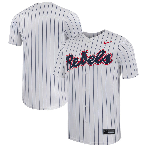 Nike White Ole Miss Rebels Limited Baseball Jersey