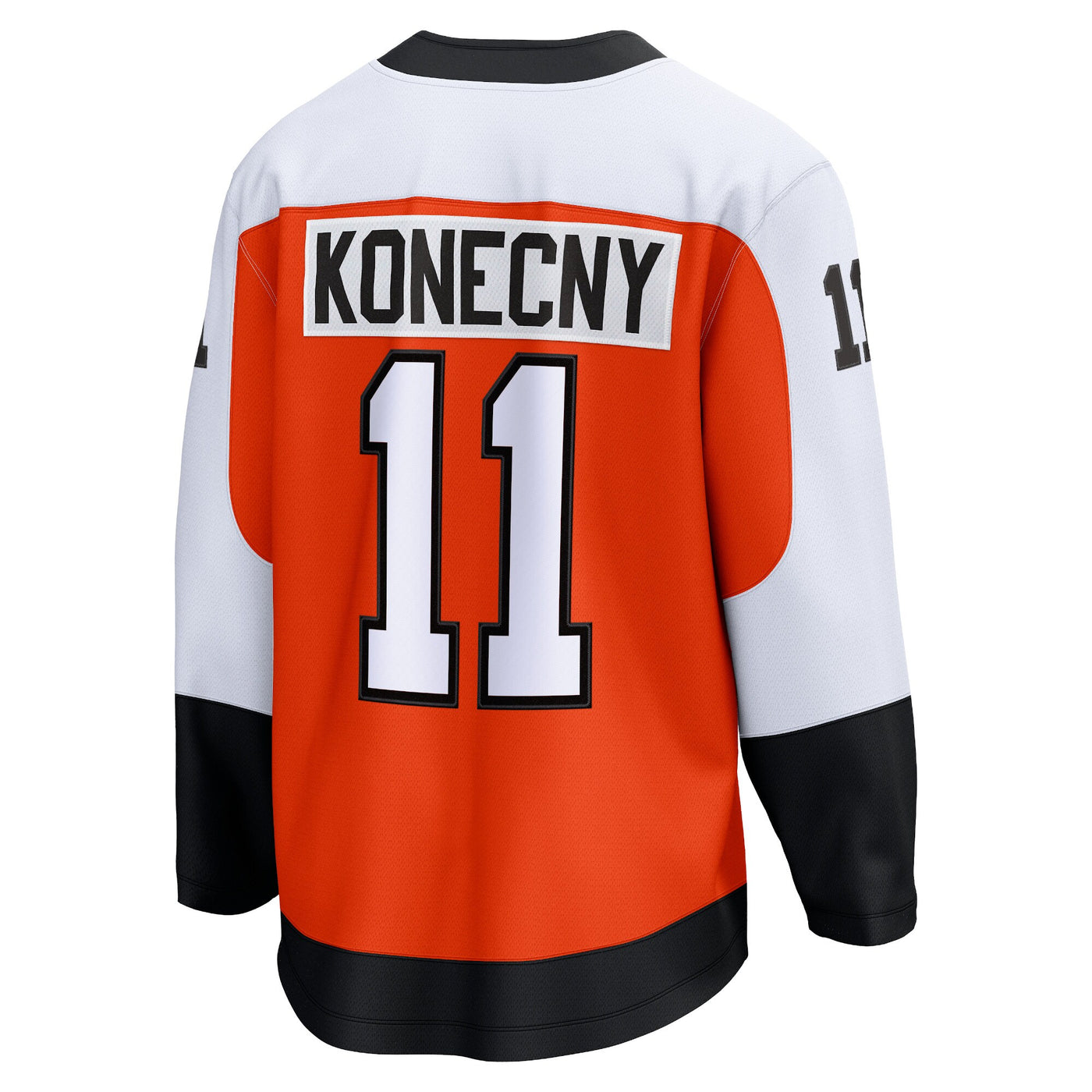 Philadelphia Flyers Travis Konecny Fanatics Orange Home Breakaway Jersey
